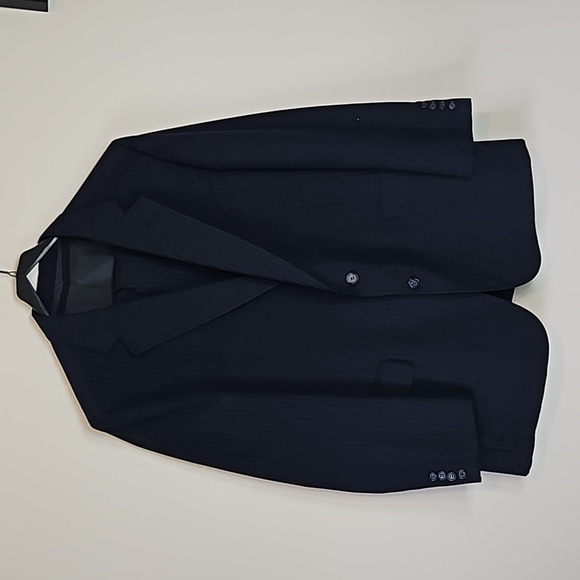 DH Holmes LTD Pinstripe Suit Vintage Three Piece Men's Large